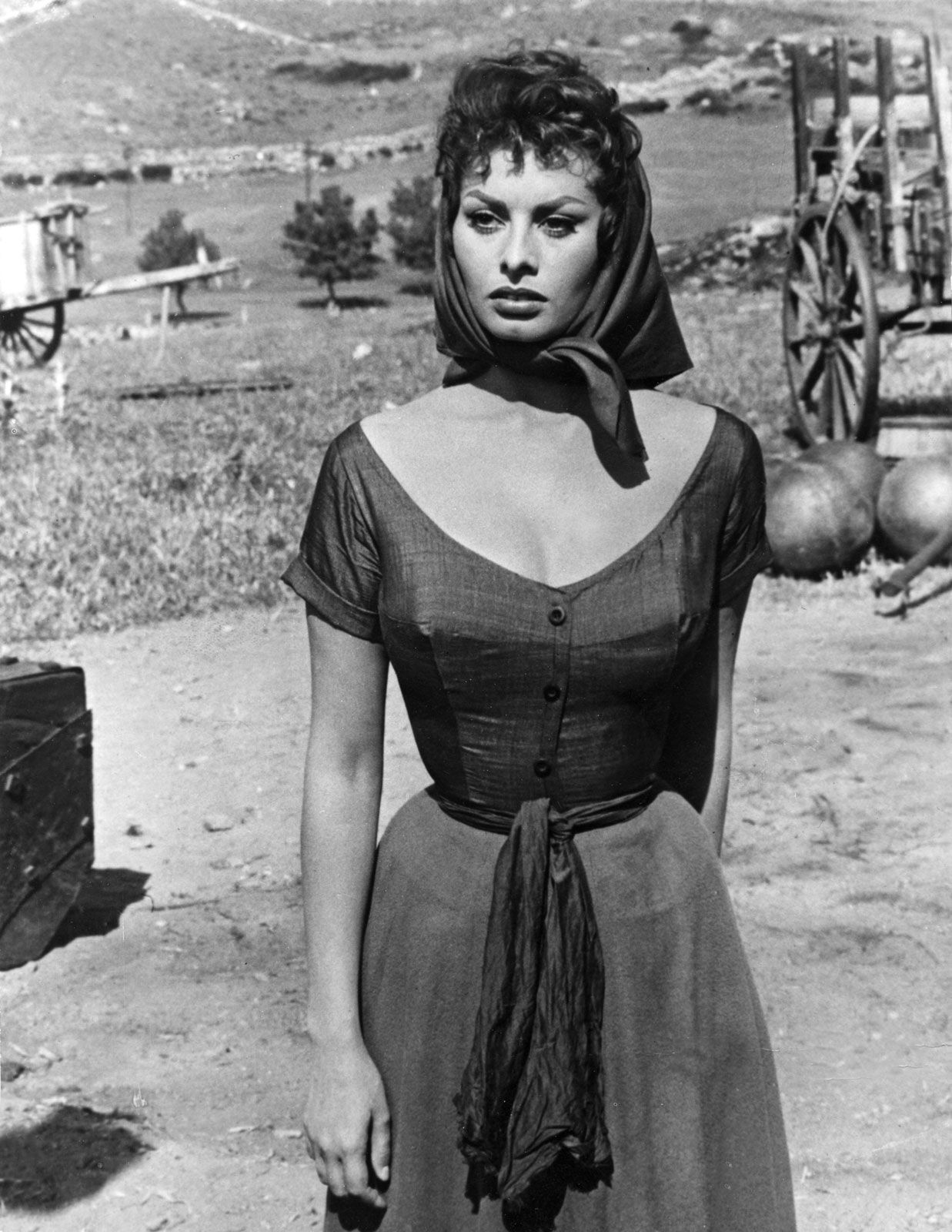 Stylish sophia loren in 1965 showcasing timeless elegance and allure