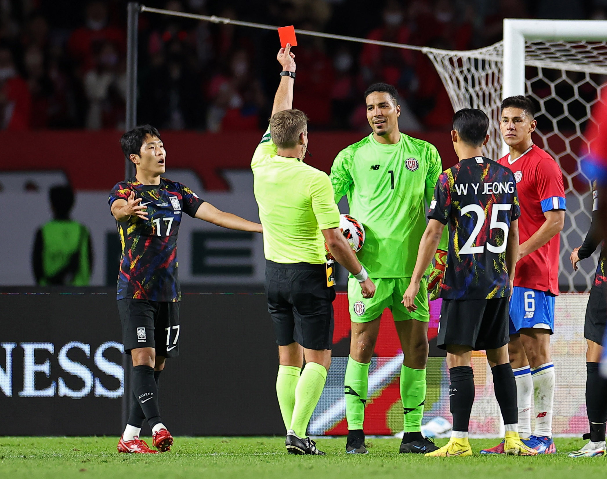 South korea vs costa rica a clash of teamwork and resilience