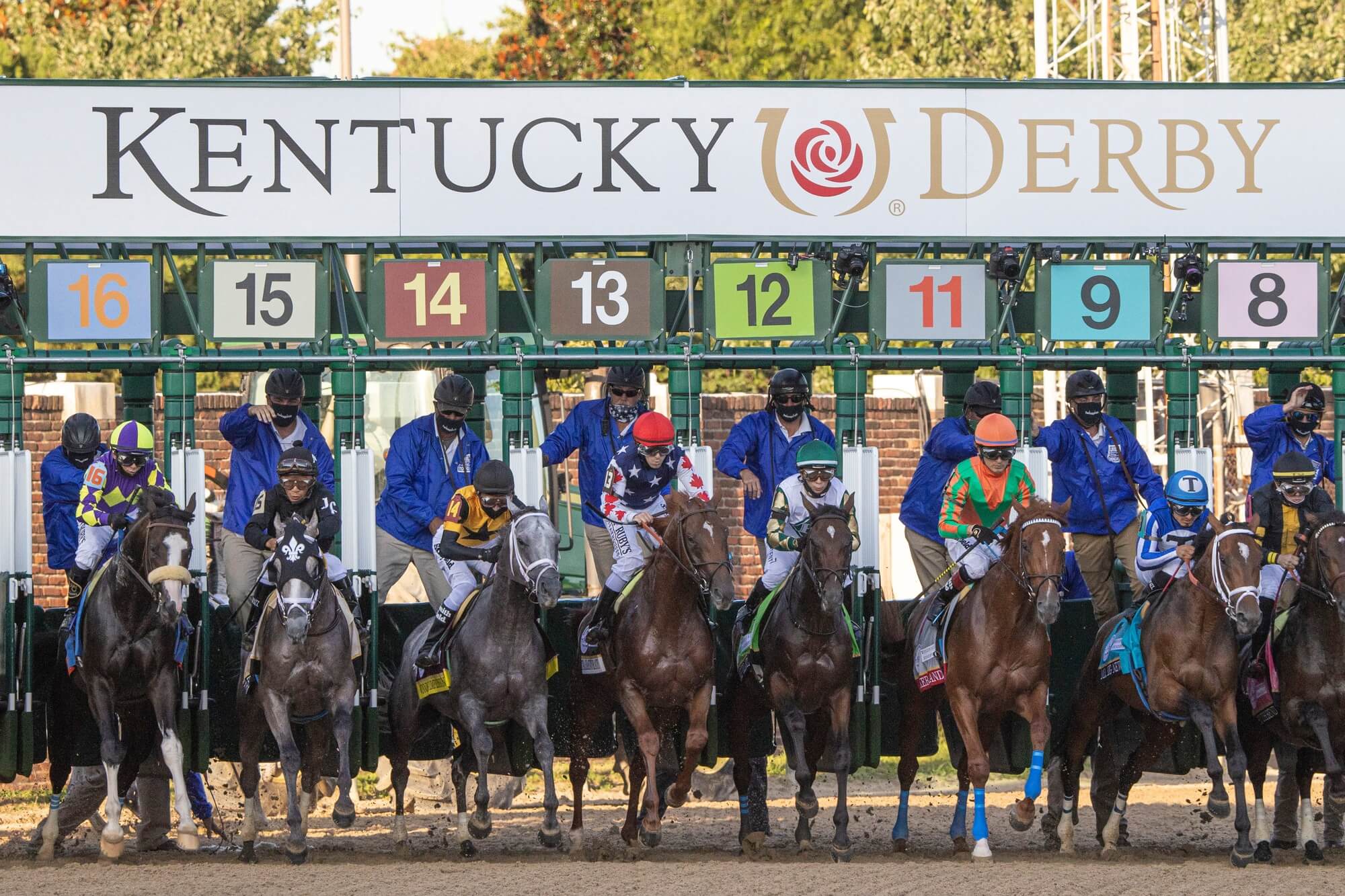 Record-breaking moments at the kentucky derby starting gate await