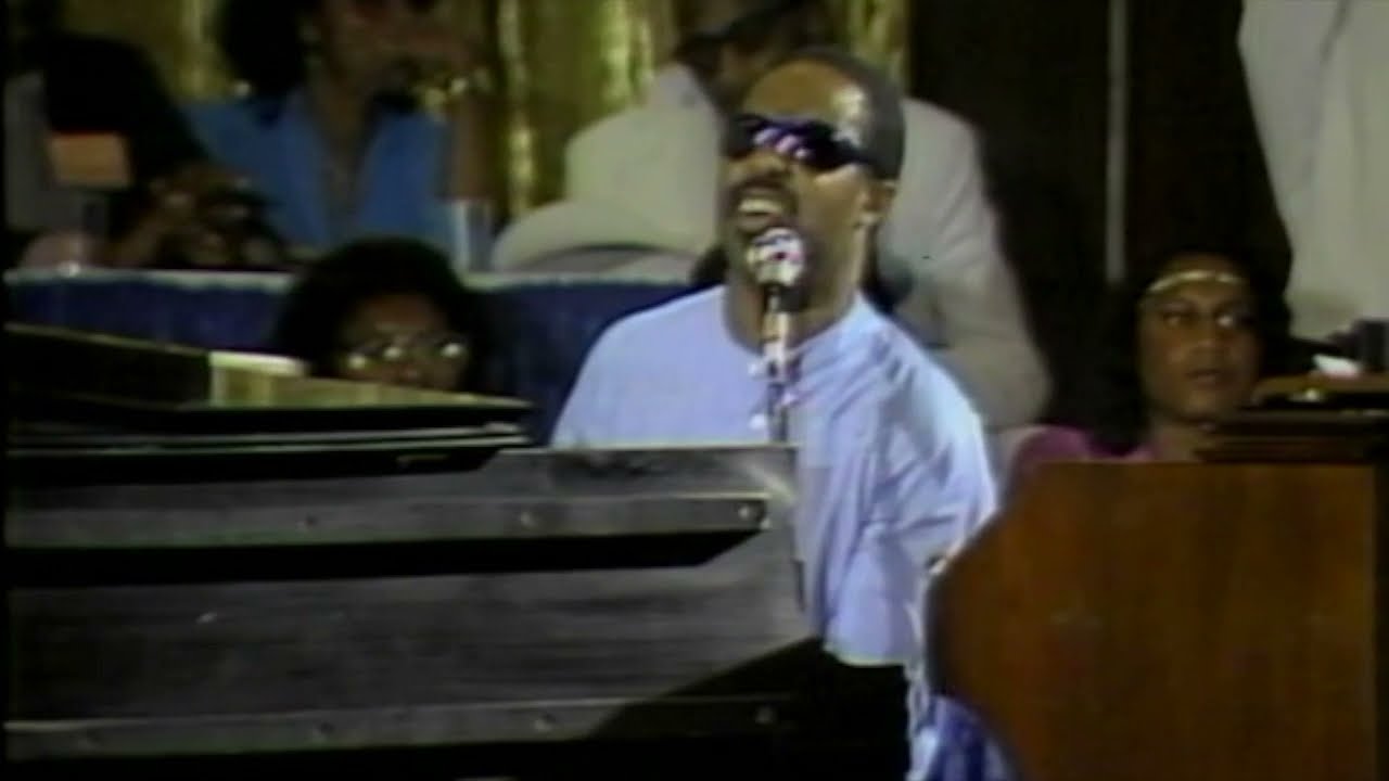 Stevie wonder 1983 committed to making timeless music magic