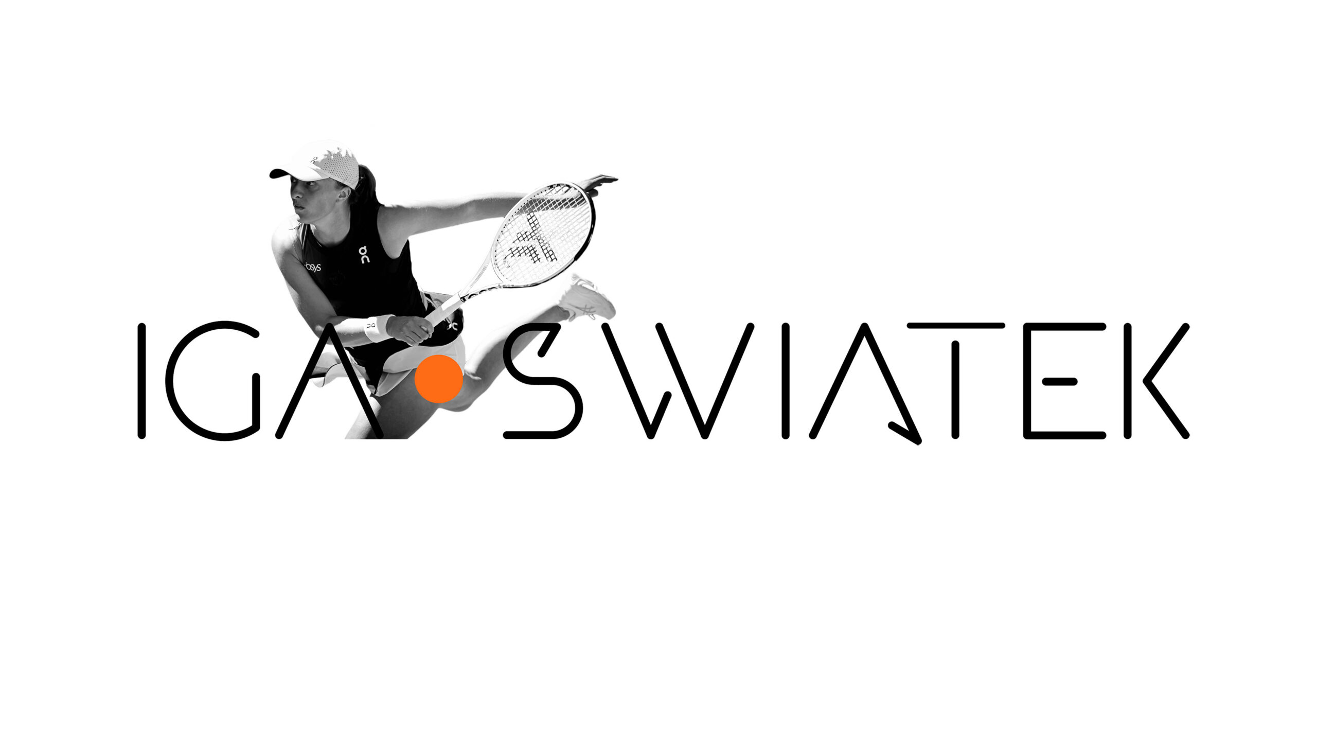 Heroic swiatek logo symbolizes determination and passion in tennis