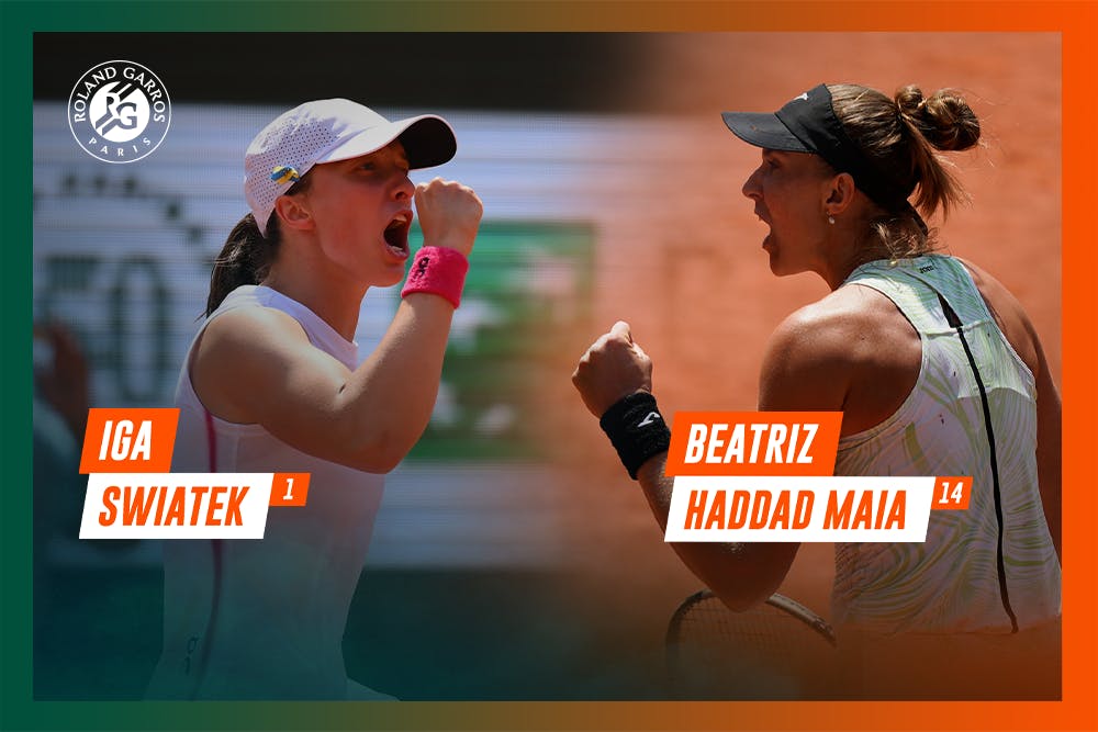 Beatriz haddad maia vs iga swiatek versatile clash of titans in tennis