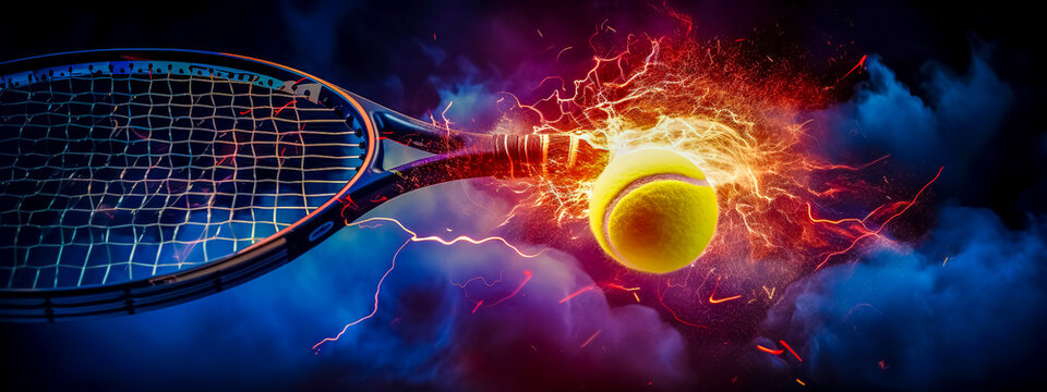 Cool tennis backgrounds featuring iconic moments in the game