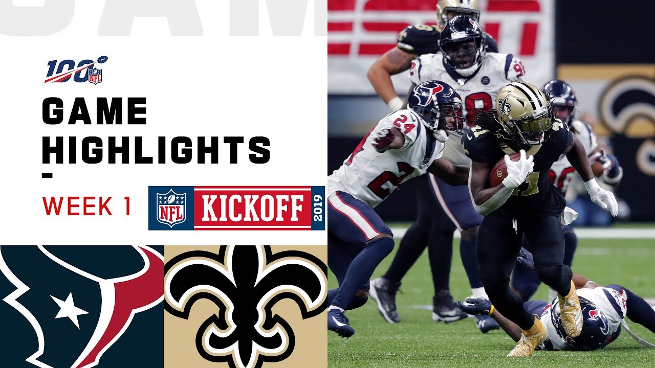 Committed to analyzing the thrilling texans vs saints 2019 showdown