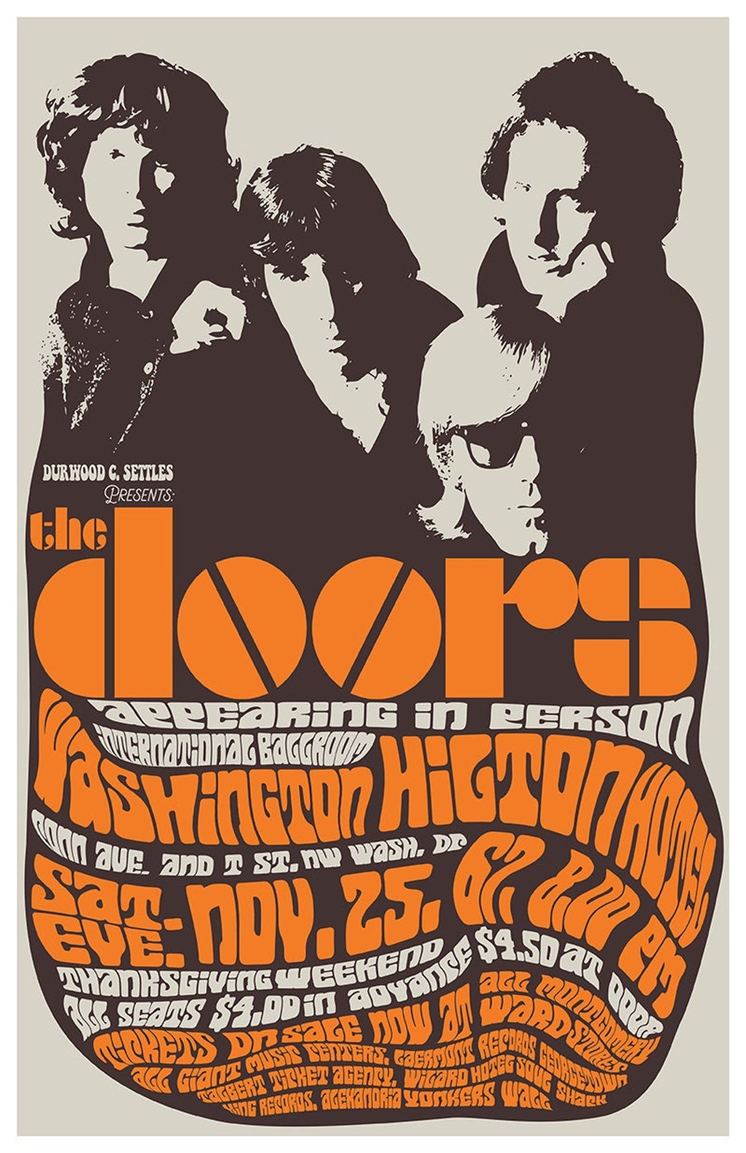 The doors posters: perfect wall art for music lovers and fans