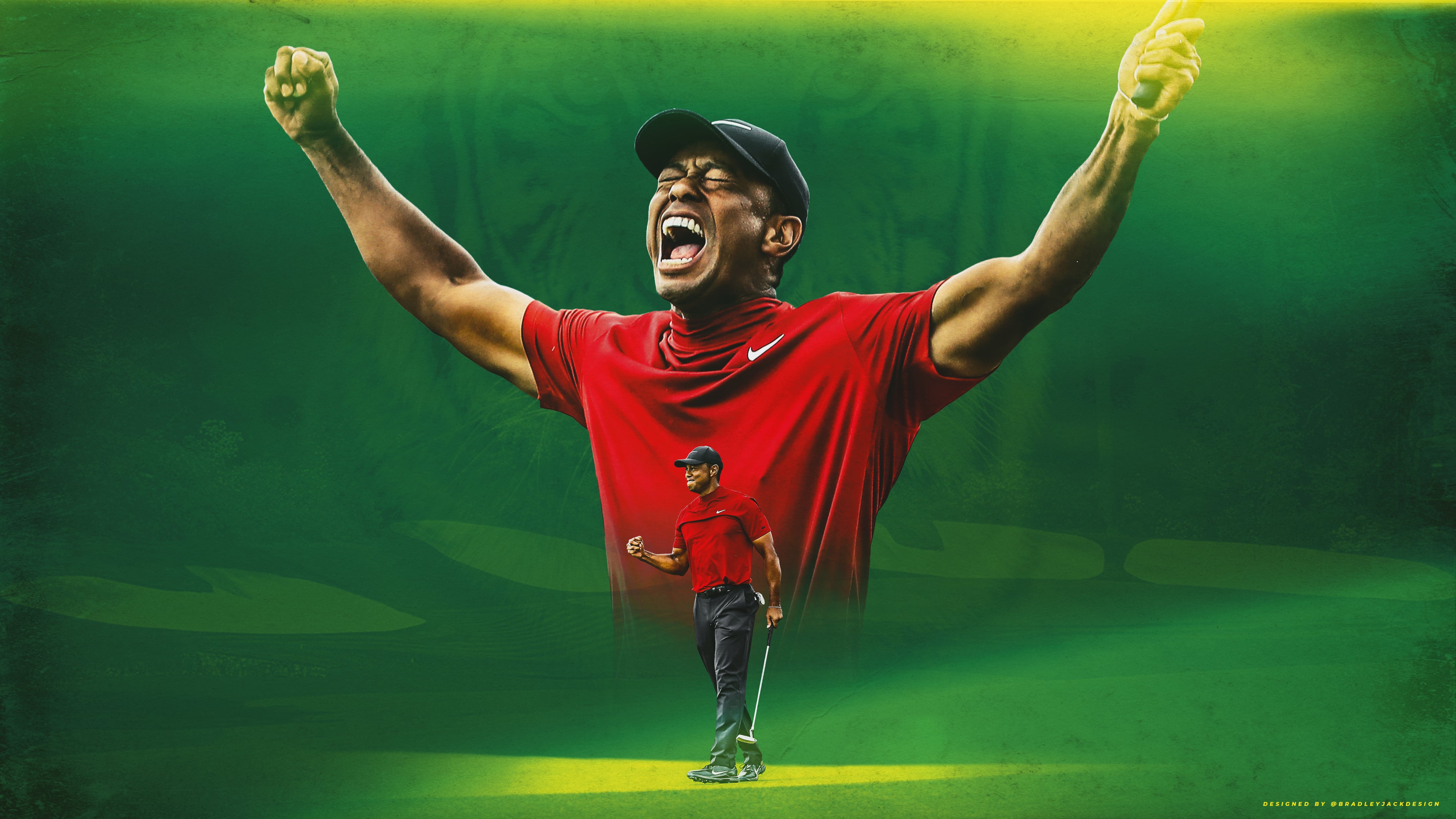 Record-breaking tiger woods wallpaper to inspire your sports passion