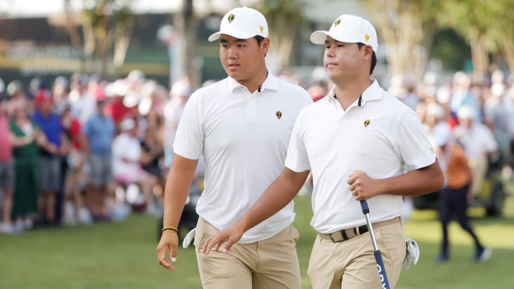 Unparalleled achievements of si woo kim and tom kim in golf