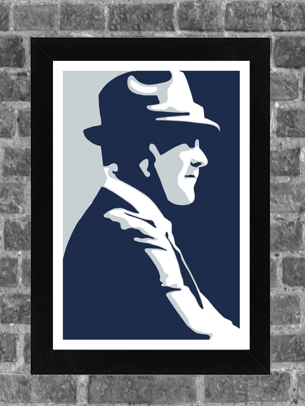 Victorious tom landry silhouette captures the essence of football greatness