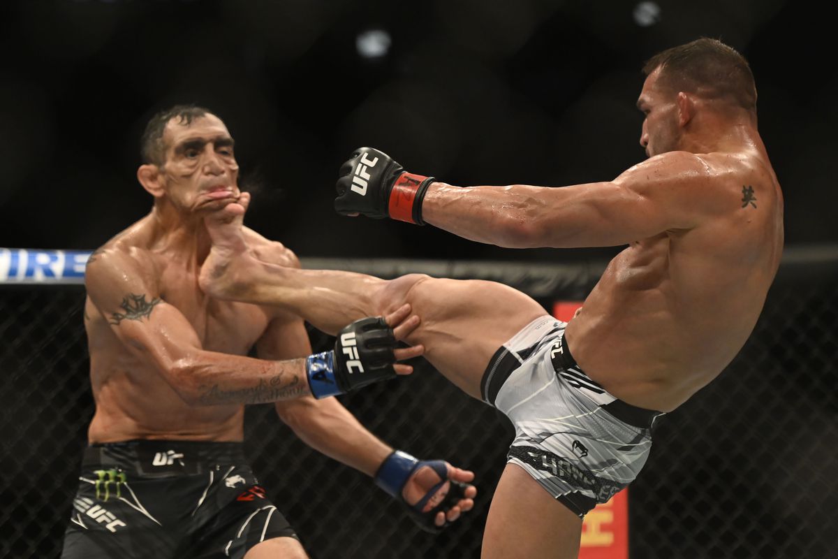Tony ferguson knockout photo showcasing his spirit of overcoming adversity