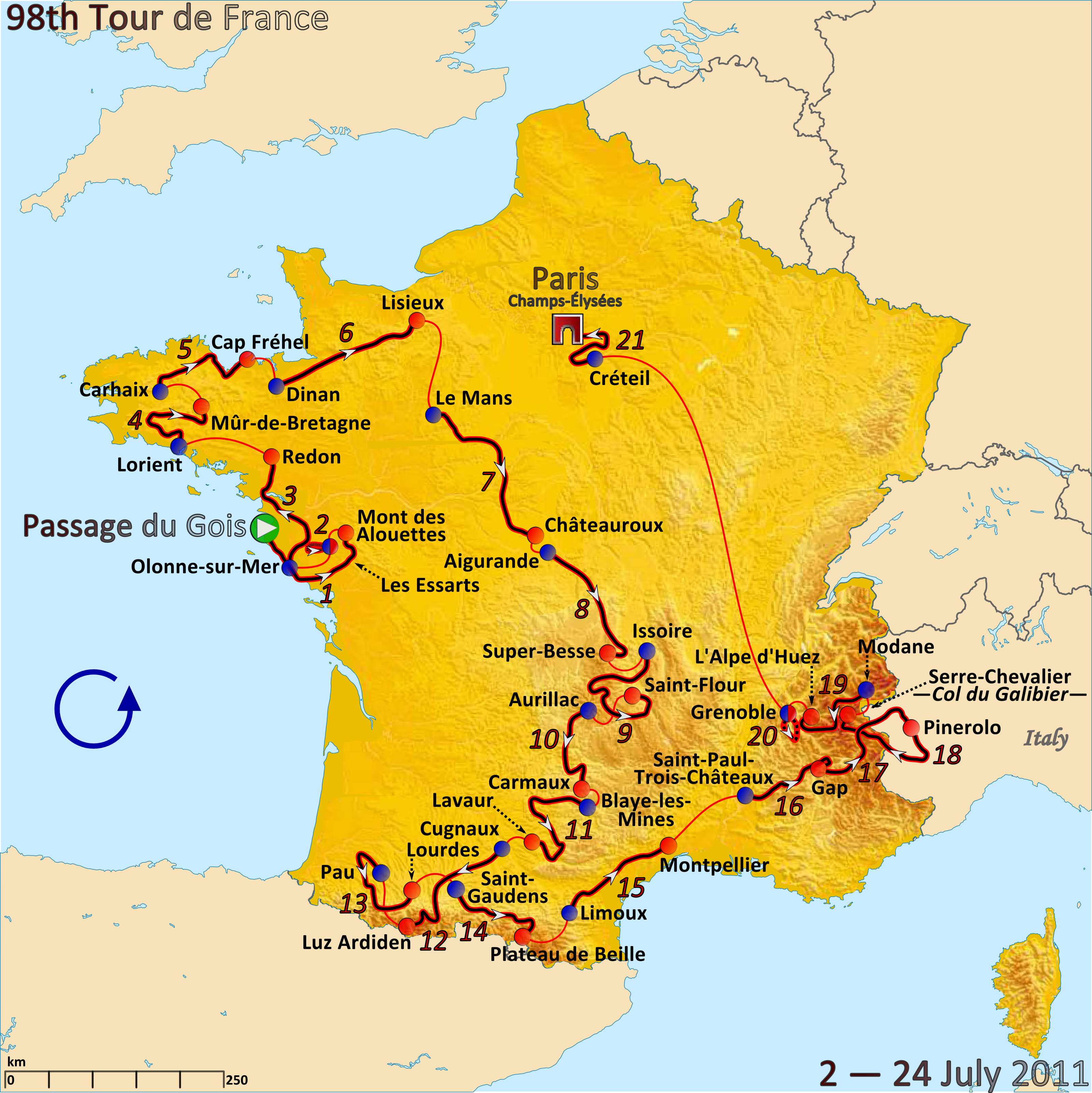Vibrant highlights from the unforgettable tour de france 2011 experience