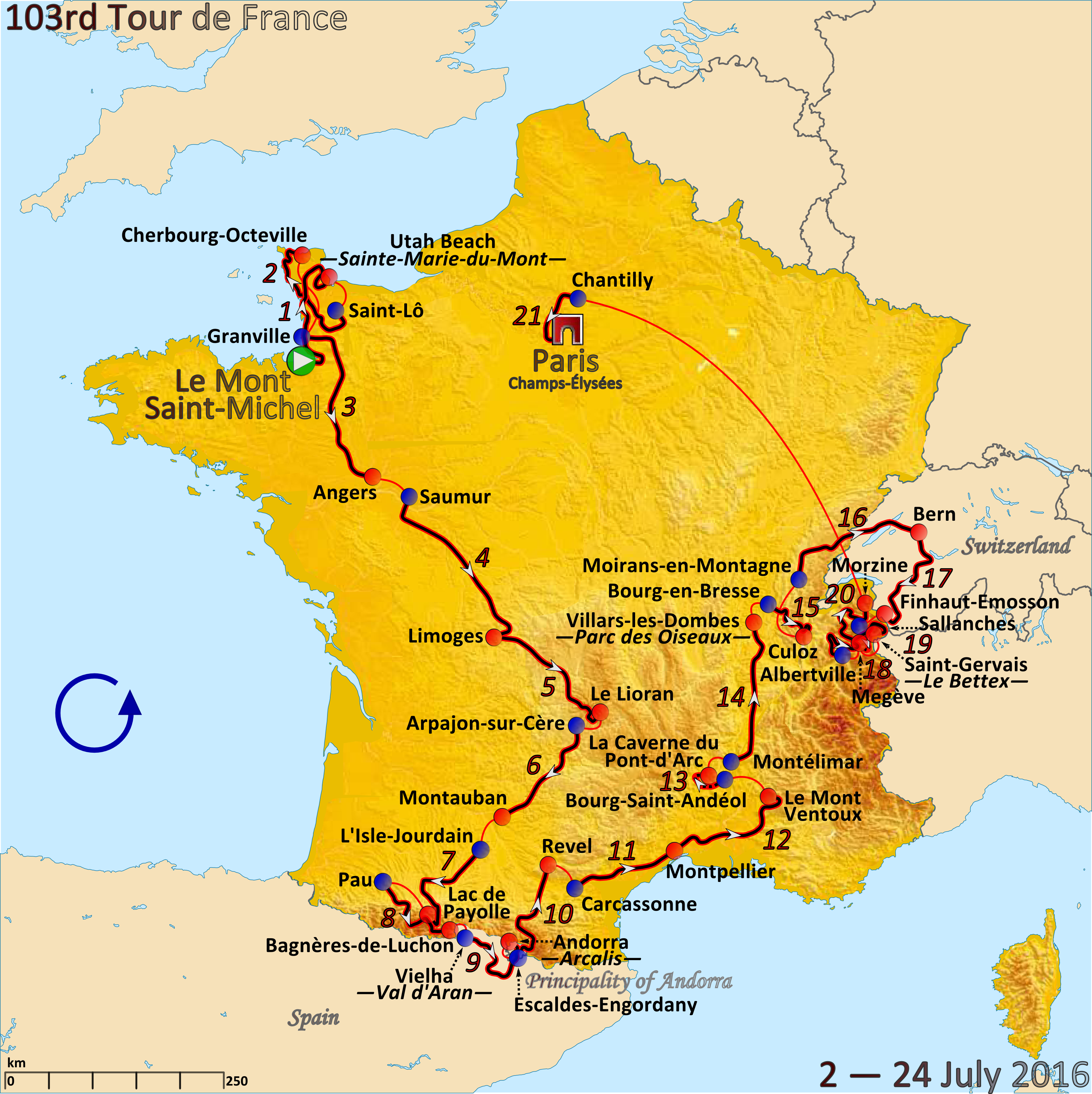 World-class moments from the thrilling 2016 tour de france races