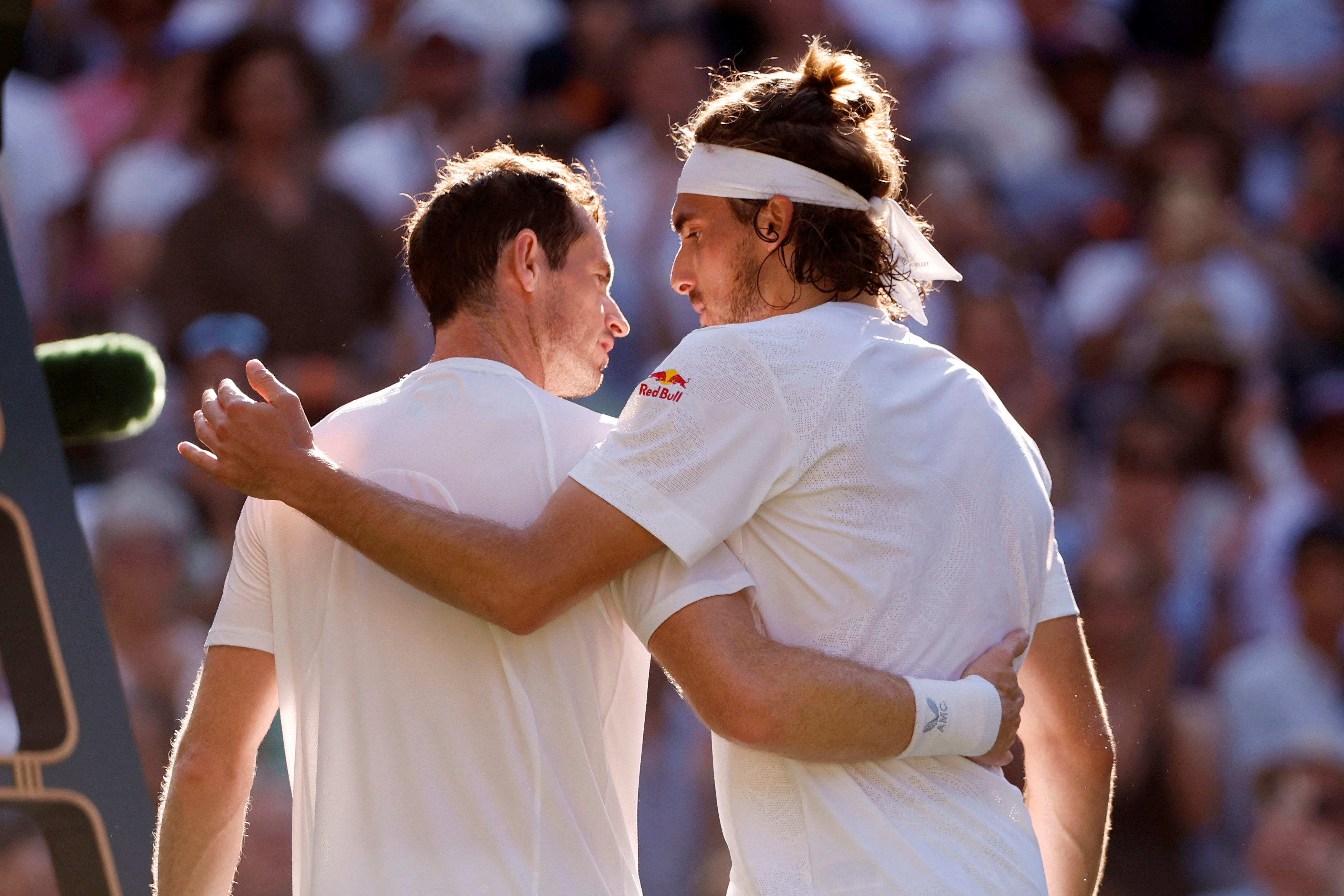 Andy murray vs tsitsipas wimbledon 2023 premium quality match highlights