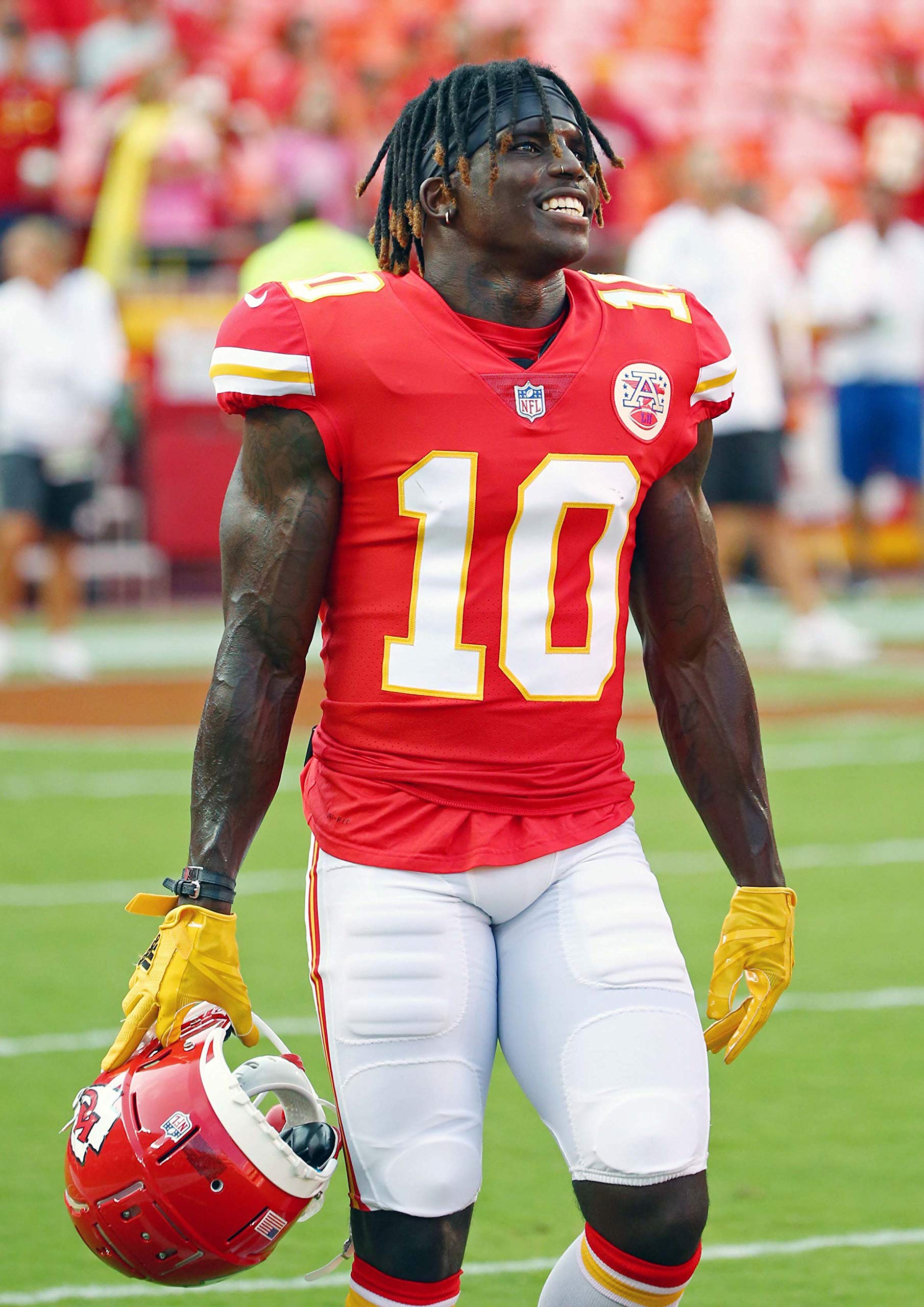 Overcoming challenges with captivating tyreek hill portrait art today