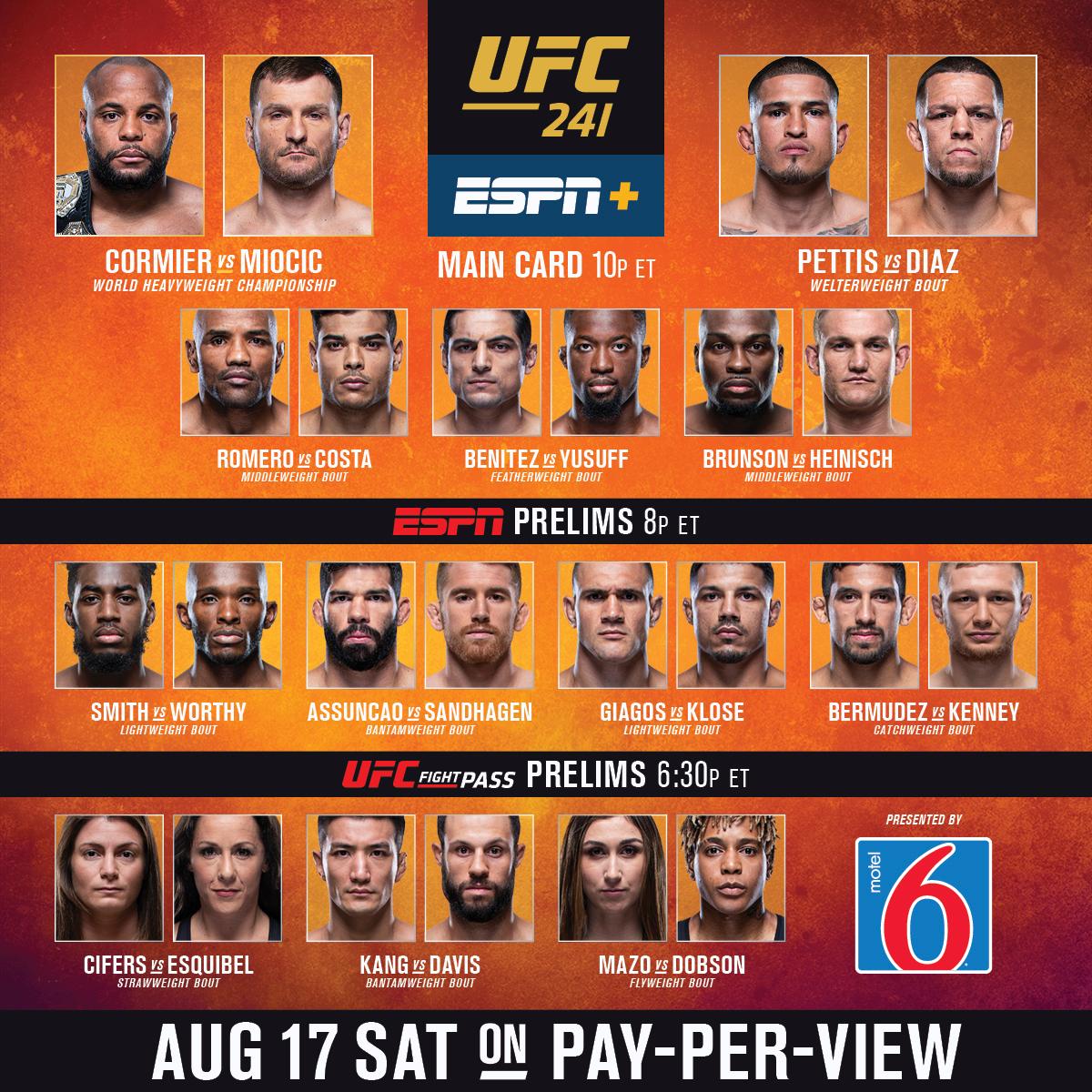 Disciplined fighters shine at ufc 241 in an unforgettable showdown