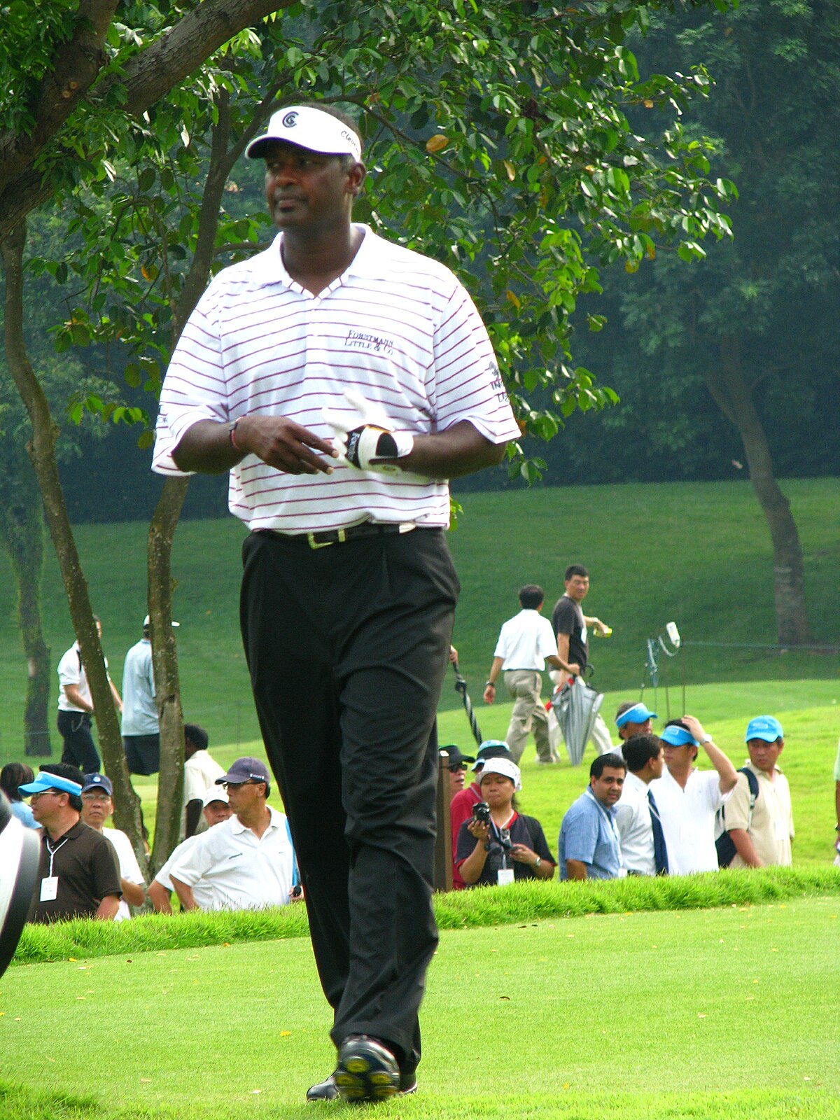 Energetic vijay golfer inspires fans with his remarkable skills and passion