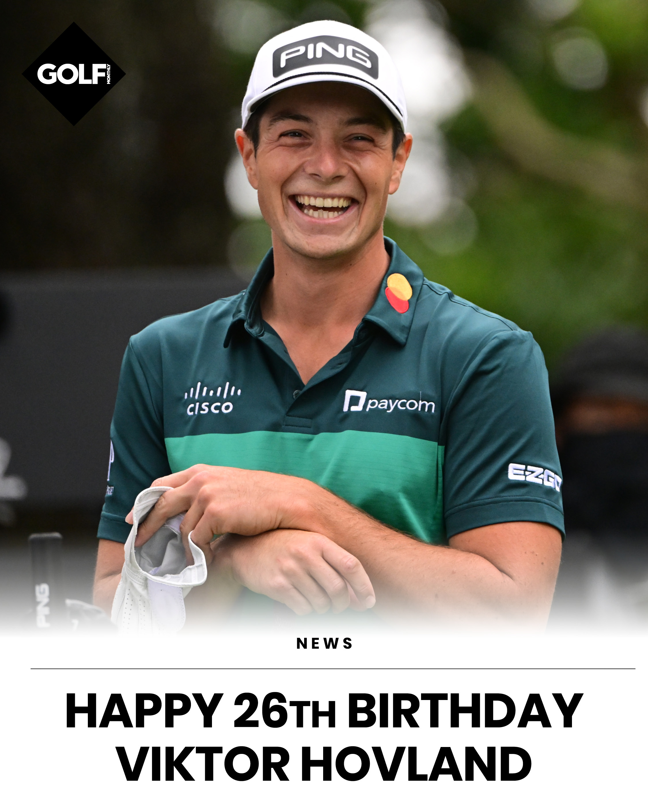 Viktor hovland birthday celebrates the dominant rise of a golf star