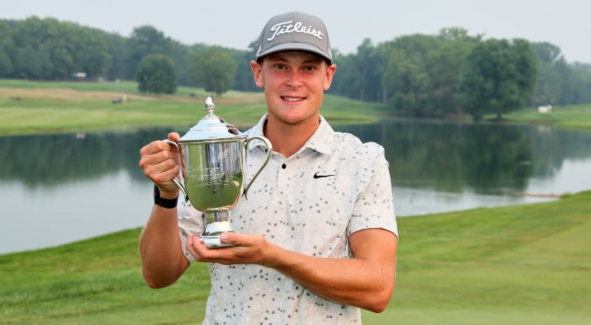 Vincent norrman golf showcases powerful techniques on the green