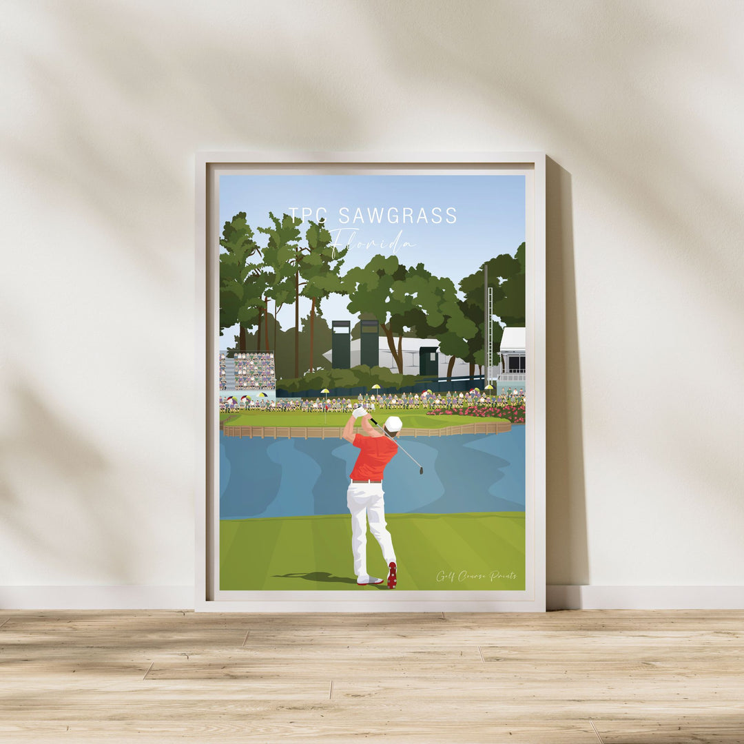 Golf framed wall art to elevate your sporting decor and style