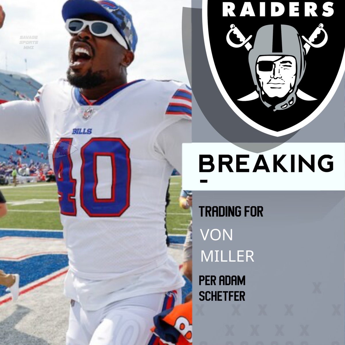 Inspired by von miller raiders legacy and his impact on football