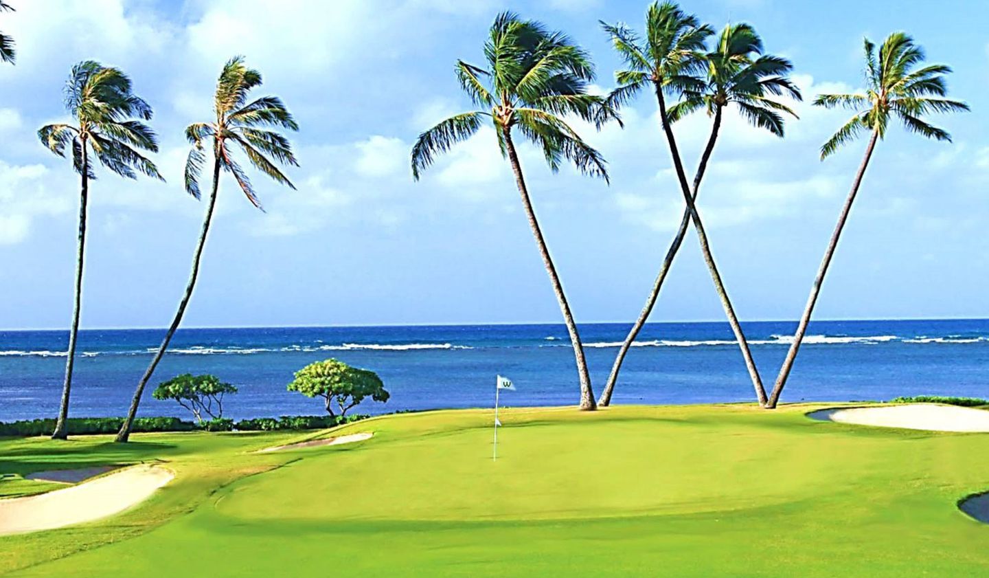 Waialae country club fierce competition among top golfers today
