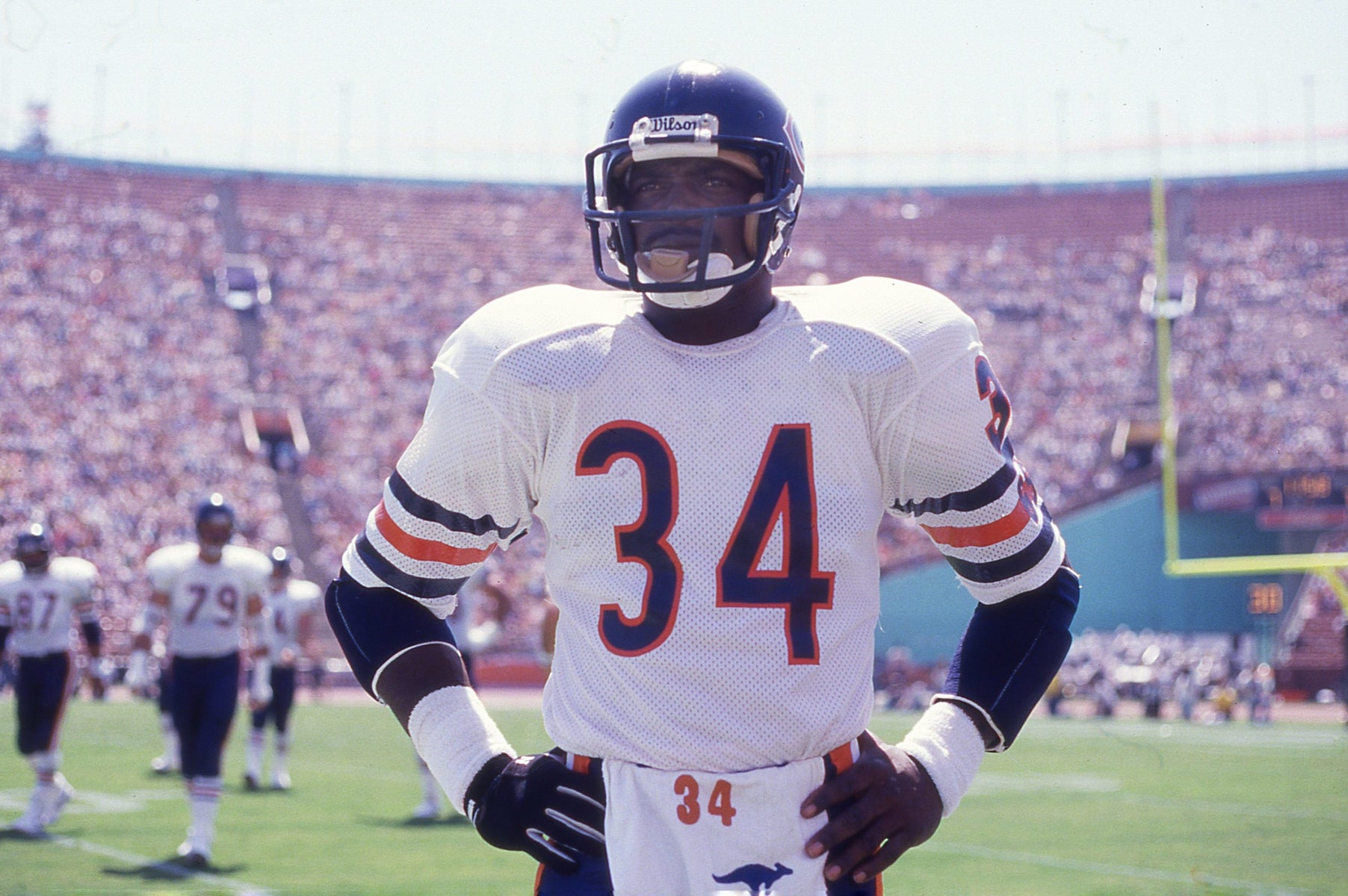 Enduring images of walter payton showcasing his legendary career