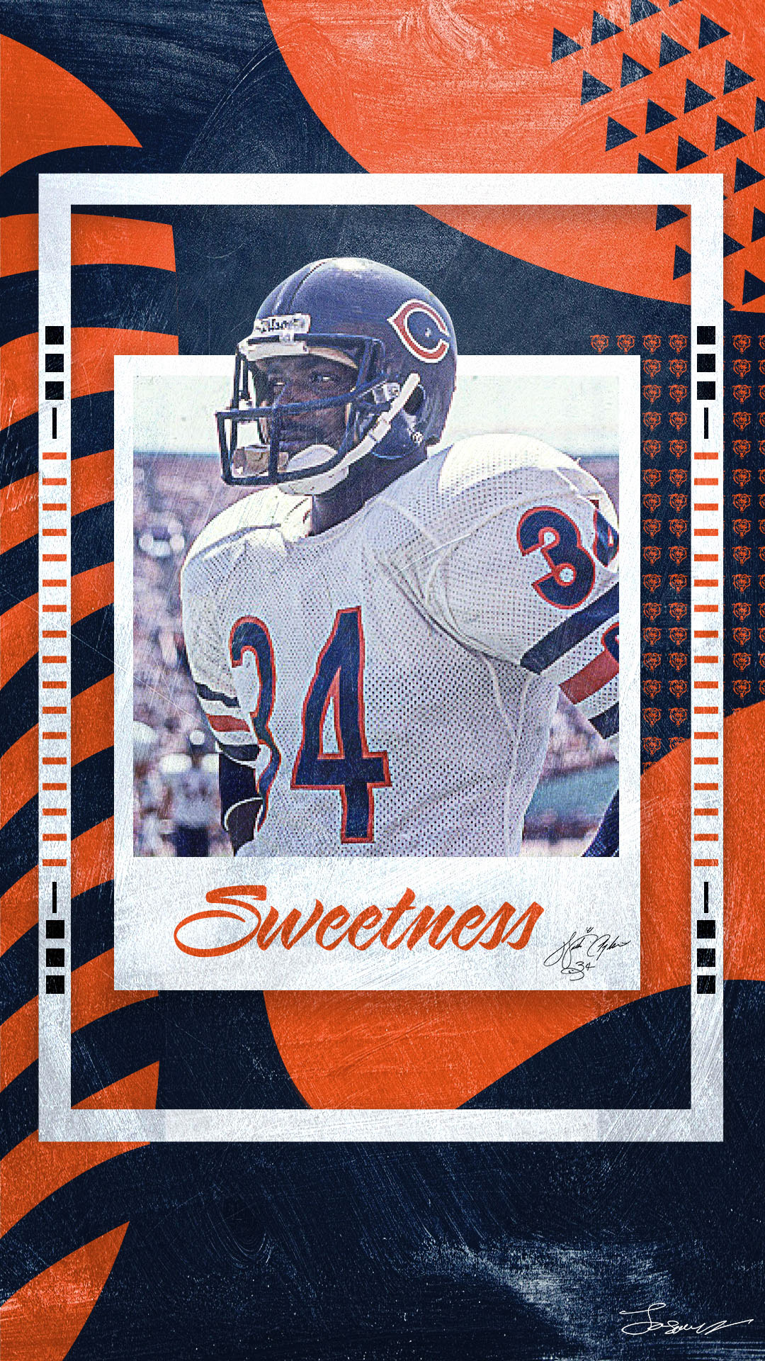 Inspirational walter payton wallpaper to energize your space now