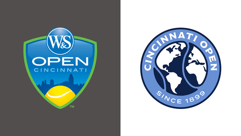 Energetic design of the western and southern open logo captivates fans
