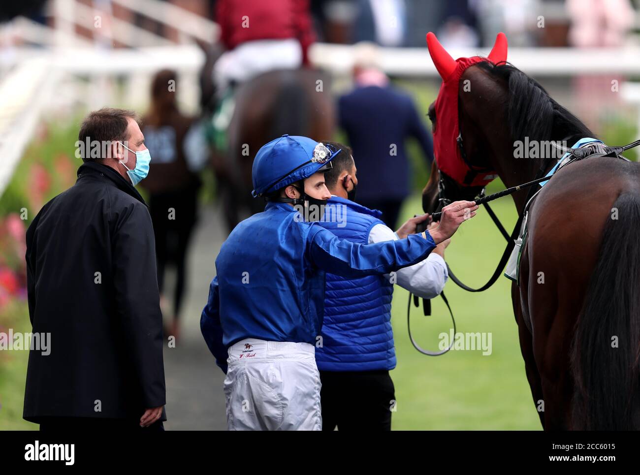 William buick mounts inspired by the thrill of horse racing success