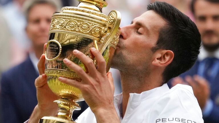 Wimbledon 2022 winner male timeless moments in tennis history