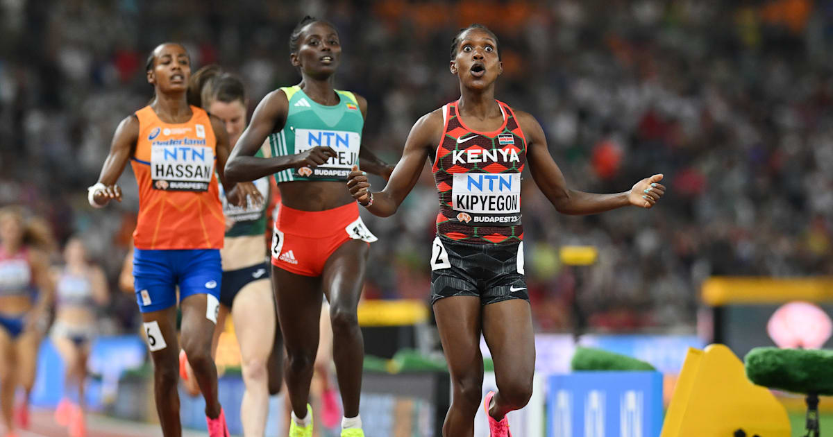 Women’s 1500m final today 2023 stunning race you can’t miss