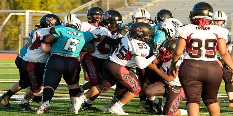 Women’s football league pictures capturing adventurous moments on the field