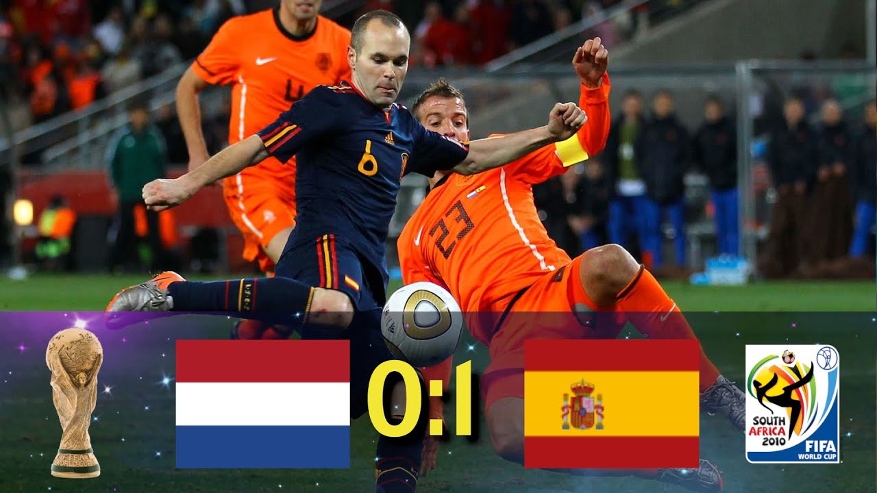 Enduring memories of netherlands vs spain 2010 world cup final