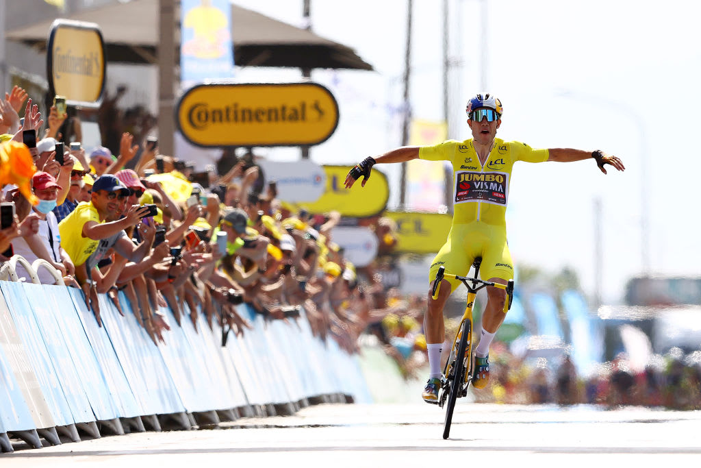 Experience wout van aert’s thrilling journey at tour de france 2022